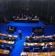 Atualmente, a maior parte do plenário do Senado Federal é de oposição. A maior bancada é a do Partido Liberal (PL), sigla do ex-presidente Jair Bolsonaro  Foto: Jonas Pereira/Agência Senado / Estadão