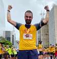 Corrida Internacional de São Silvestre ajudou Marcelo do Rego a superar depressão e divórcio com mudança de hábitos  Foto: Arquivo Pessoal