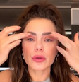 Carolina Dieckmann contou que tem acordado com o rosto inchado no frio  Foto: Reprodução/Instagram