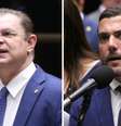 Os deputados federais do PL-RJ Sóstenes Cavalcante, e Carlos Jordy são alvo da PF  Foto: Kayo Magalhães/Câmara dos Deputados