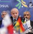 Lula durante Cúpula do Mercosul em Foz do Iguaçu  Foto: Reuters / BBC News Brasil