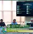 Aprovação por unanimidade levou 33 segundos.  Foto: Reprodução/YouTube/@camaramunicipaldeitapeceri3023 / Estadão