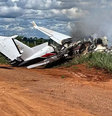 Avião com deputado do União e vereador do Republicanos pegou fogo em RO  Foto: Reprodução/Redes Sociais