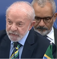 O presidente Lula (PT) em discurso na Cúpula do Mercosul  Foto: CanalGov