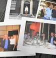 Fotos de Bill Clinton, Mick Jagger, Ghislaine Maxwell e outros, divulgadas pelo Departamento de Justiça dos EUA. Imagens fazem parte da investigação sobre o criminoso sexual Jeffrey Epstein.  Foto: © Mandel NGAN / AFP / RFI