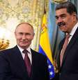 O presidente da Rússia, Vladimir Putin, ao lado do presidente da Venezuela, Nicolás Maduro, em Moscou, na Rússia, no dia 7 de maio de 2025  Foto: Getty Images / BBC News Brasil