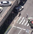Agente de trânsito foi atropelado e morreu ao tentar salvar mulher vítima de violência doméstica em SP  Foto: Reprodução/TV Globo