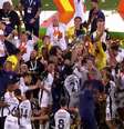 Jogadores corintianos festejam o título da Copa do Brasil-2025 no Maracanã –  Foto: Rodrigo Coca/Agência Corinthians / Jogada10