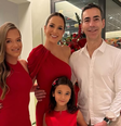 César Tralli e Ticiane Pinheiro comemoram Natal com os filhos  Foto: Reprodução/Instagram