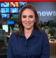 Cecília Flesch na época em que era âncora do 'Em Ponto' nas manhãs da GloboNews  Foto: Reprodução