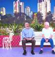 Manoel e Carlos Alberto de Nóbrega  Foto: Reprodução  | SBT 