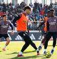 Real Madrid fez treino aberto ao seu torcedor nesta terça –  Foto: Antonio Villalba / Real Madrid / Jogada10