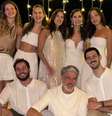 Fátima Bernardes e William Bonner passaram o ano novo com a família   Foto: Reprodução/tulio.gadelha/Instagram
