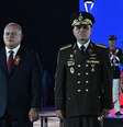 Diosdado Cabello, Vladimir Padrino López e Delcy Rodríguez  Foto: Juan Barreto/AFP/via Getty / BBC News Brasil