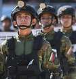 Soldados do exército venezuelano participam de um desfile militar antes das últimas eleições presidenciais do país em Fuerte Tiuna, Caracas, 24 de julho de 2024  Foto: Getty Images / BBC News Brasil