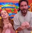 Viih Tube e Eliezer no 'Domingo Animado'  Foto: Reprodução/ SBT / Contigo