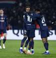 Ousmane Dembélé, autor de um dos gols da vitória deste domingo sobre o Paris FC, em ação no Parc des Princes –  Foto: Divulgação / PSG / Jogada10