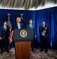 Donald Trump, presidente dos EUA, manda recado a republicanos  Foto: Agência Pública