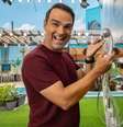 Tadeu Schmidt volta a apresentar o 'BBB 26'. Participantes da Casa de Vidro serão revelados nesta semana.  Foto: Fábio Rocha/TV Globo/Divulgação / Estadão