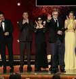 Benicio del Toro, Leonardo DiCaprio, Cassandra Kulukundis, Paul Thomas Anderson and Chase Infiniti  Foto: Getty Images