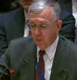 Embaixador do Brasil na ONU, Sérgio Danese, discursou nesta segunda-feira, 5  Foto: Reprodução