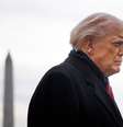 Donald Trump de casaco preto  Foto: Getty Images / BBC News Brasil