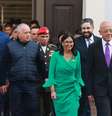 Delcy Rodríguez assumiu como presidente interina da Venezuela após destituição de Maduro  Foto: ANSA / Ansa - Brasil