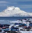 Vista de Nuuk, na Groenlândia  Foto: ANSA / Ansa - Brasil