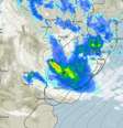 Primeiro ciclone extratropical de 2026 se formará no Sul do Brasil  Foto: Reprodução/Meteoblue