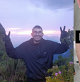 Irmã de jovem que se perdeu em trilha no Pico Paraná divulga imagens das lesões  Foto: Reprodução/@resgaterobertopicoparana/Instagram