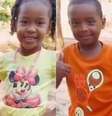 Os irmãos Ágata Isabelle, de 5 anos, e Allan Michael, de 4 anos, que estavam junto com o primo ainda continuam desaparecidos  Foto: Reprodução/Corpo de Bombeiros do Maranhão 