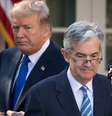 Donald Trump e Jerome Powell  Foto: Getty Images