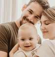 Isabel Veloso com o marido e filho  Foto: Reprodução/Redes sociais / Contigo