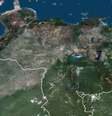 Venezuela vista do espaço  Foto: Getty Images / BBC News Brasil