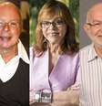 Manoel Carlos (falecido), Gilberto Braga (falecido), Gloria Perez (demitiu-se) e Silvio de Abreu (demitiu-se): Globo não conta mais com grandes novelistas dos velhos tempos  Foto: Reprodução/Memória Globo e Divulgação/TV Globo