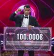O vencedor do 'Big Brother' de Portugal, Luís Gonçalves  Foto: Divulgação/TVI