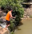 Jovem morre após saltar de cachoeira em Goiânia  Foto: Reprodução/redes sociais