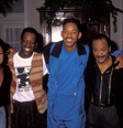 Elenco de 'Um Maluco no Pedaço' nos bastidores da série que foi ao ar entre 1990 e 1996  Foto: Ron Galella, Ltd./Ron Galella Collection via Getty Images
