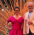 Sandra Anneberg e Ernesto Paglia  Foto: Reprodução/Instagram