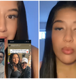 Yas Bertolino, uma jovem que se identificou como ex-namorada do Pedro Espindola, acusou o participante do Big Brother Brasil 26, de traição  Foto: Reprodução/TikTok/yasbertolinoo