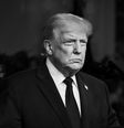 A mensagem em tom ameaçador usa uma foto do presidente norte-americano Donald Trump  Foto: Reprodução/X
