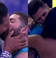 Marcelo e Breno se beijam na primeira festa, e Maxiane e Jonas entram na onda  Foto: Reprodução/TV Globo