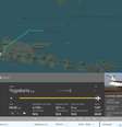 Avião desapareceu enquanto seguia de Yogyakarta para Makassar, na Indonésia   Foto: Reprodução/flightradar24/X