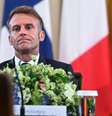 Macron pediu à UE que aplique medidas retaliatórias contra os EUA caso Trump leve adiante sua ameaça de impor tarifas adicionais  Foto: AFP / BBC News Brasil