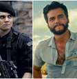 Wagner Moura em dois momentos marcantes da carreira: 'Tropa de Elite' e 'O Agente Secreto'  Foto: Divulgação