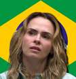 Branca, classe média e progressista, Ana Paula Renault incomoda quem a vê 'militando' no reality show  Foto: Fotomontagem: Sala de TV