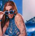 Pepita comemorou seu aniversário no Festival de Verão Salvador ao lado dos amigos  Foto: Divulgação/IR FOTOGRAFIA
