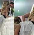 Milena registra selinho entre Jonas Sulzbach e Samira durante Festa do BBB 26  Foto: Reprodução/TV Globo