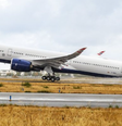 Imagem representativa; roda de avião da British Airways se desprende após decolagem em aeroporto dos EUA  Foto: Reprodução
