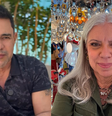 Zezé Di Camargo provoca Astrid Fontenelle ao ironizar furto de celular  Foto: Reprodução/Instagram